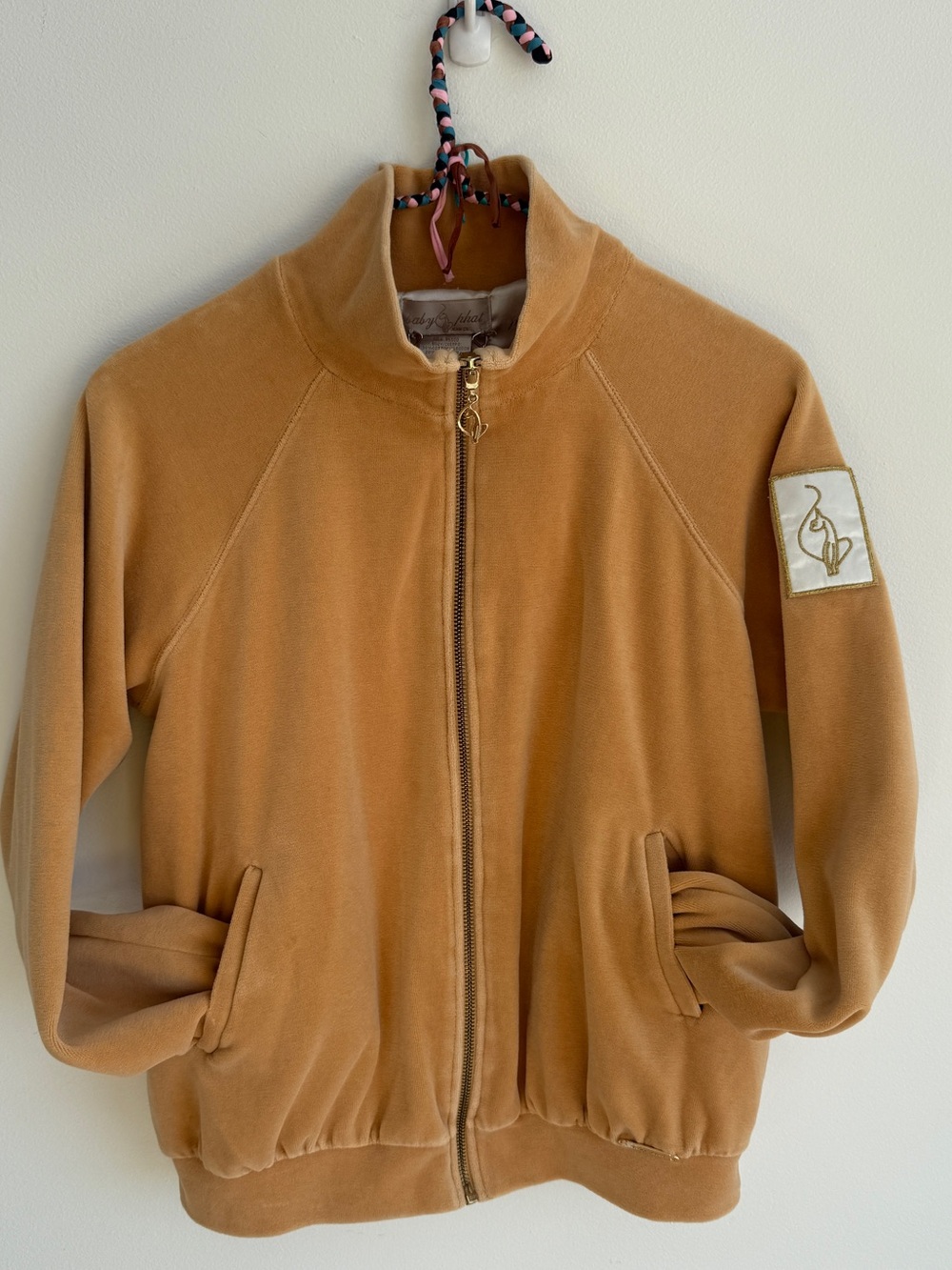Baby Phat velour track jacket medium